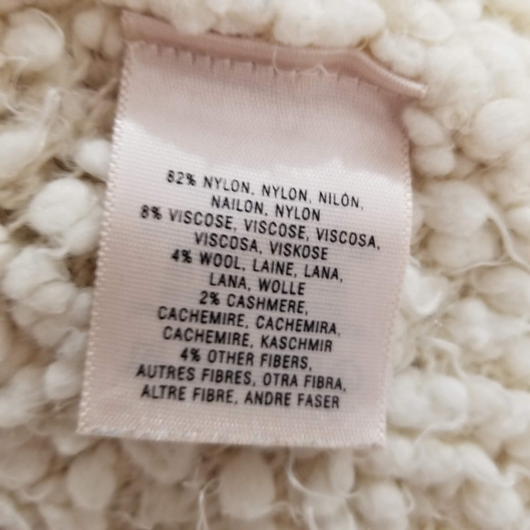 Anthropologie Sleeping on Snow Sweater Open Cardigan Small Popcorn Lodge Cloud - Picture 7 of 10